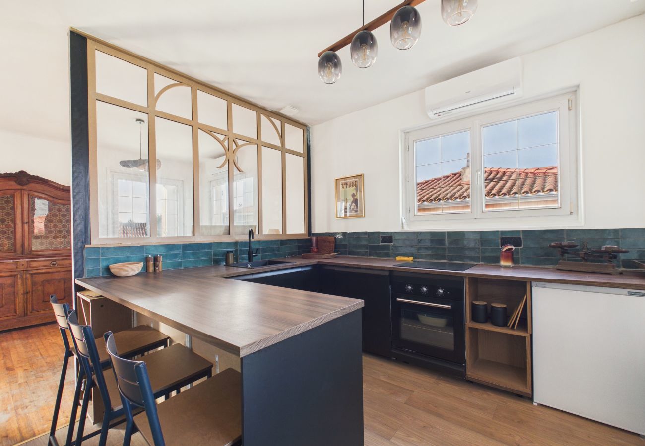 Ferienhaus in Saint-Gilles-Croix-de-Vie - Komfortables Haus für 8 mit Garten