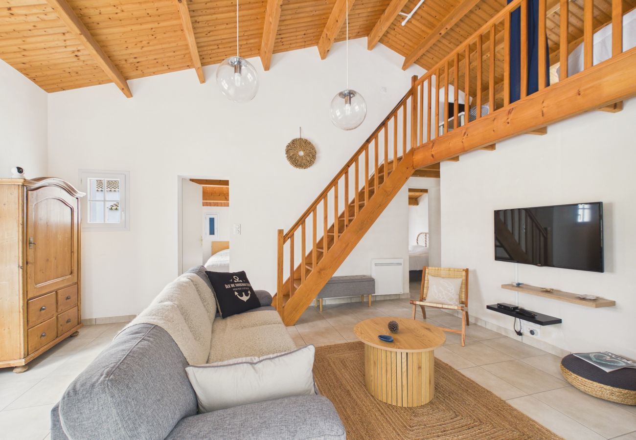 Ferienhaus in Noirmoutier-en-l´Ile - Haus für 6 mit Garten, Stadtzentrum Noirmoutier