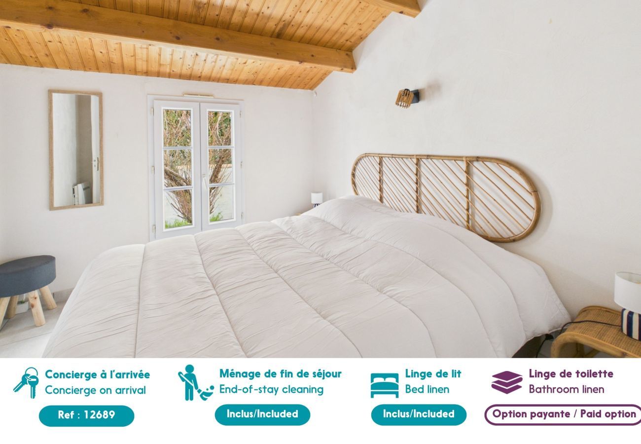 Ferienhaus in Noirmoutier-en-l´Ile - Haus für 6 mit Garten, Stadtzentrum Noirmoutier