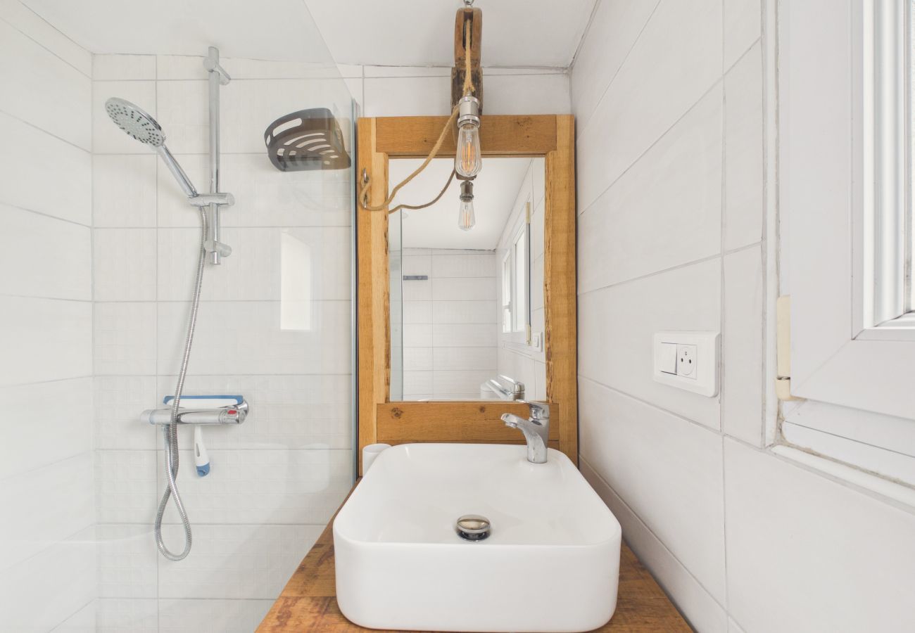 Ferienhaus in La Guérinière - 100 m vom Strand entfernt, Terrasse, Haus für 2