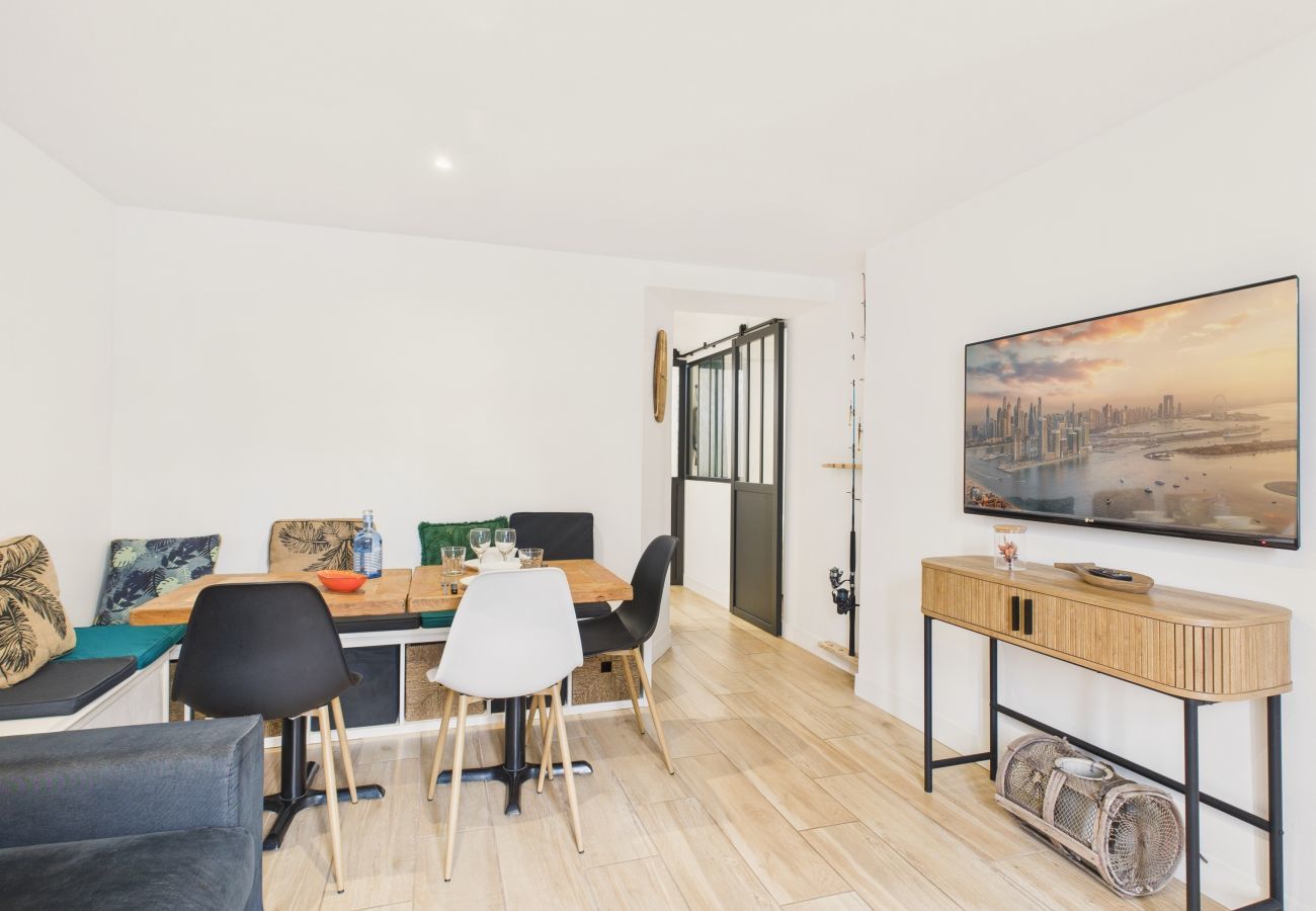 Ferienwohnung in Batz-sur-Mer - Schöne Wohnung für 2, 350 m vom Strand entfernt