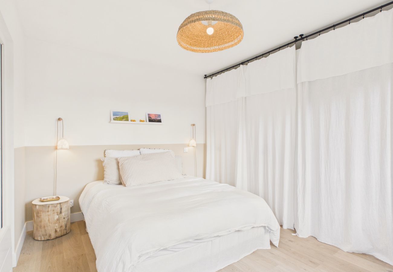 Ferienhaus in Plouguerneau - Strand 300 m, Haus für 7, Garten und Veranda