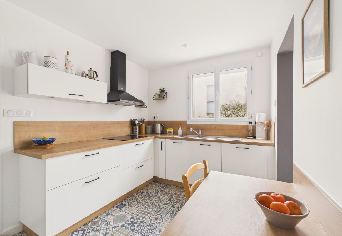 Ferienhaus in Saint-Gilles-Croix-de-Vie - Haus für 8 mit Garten, Stadtzentrum von Saint-Gilles