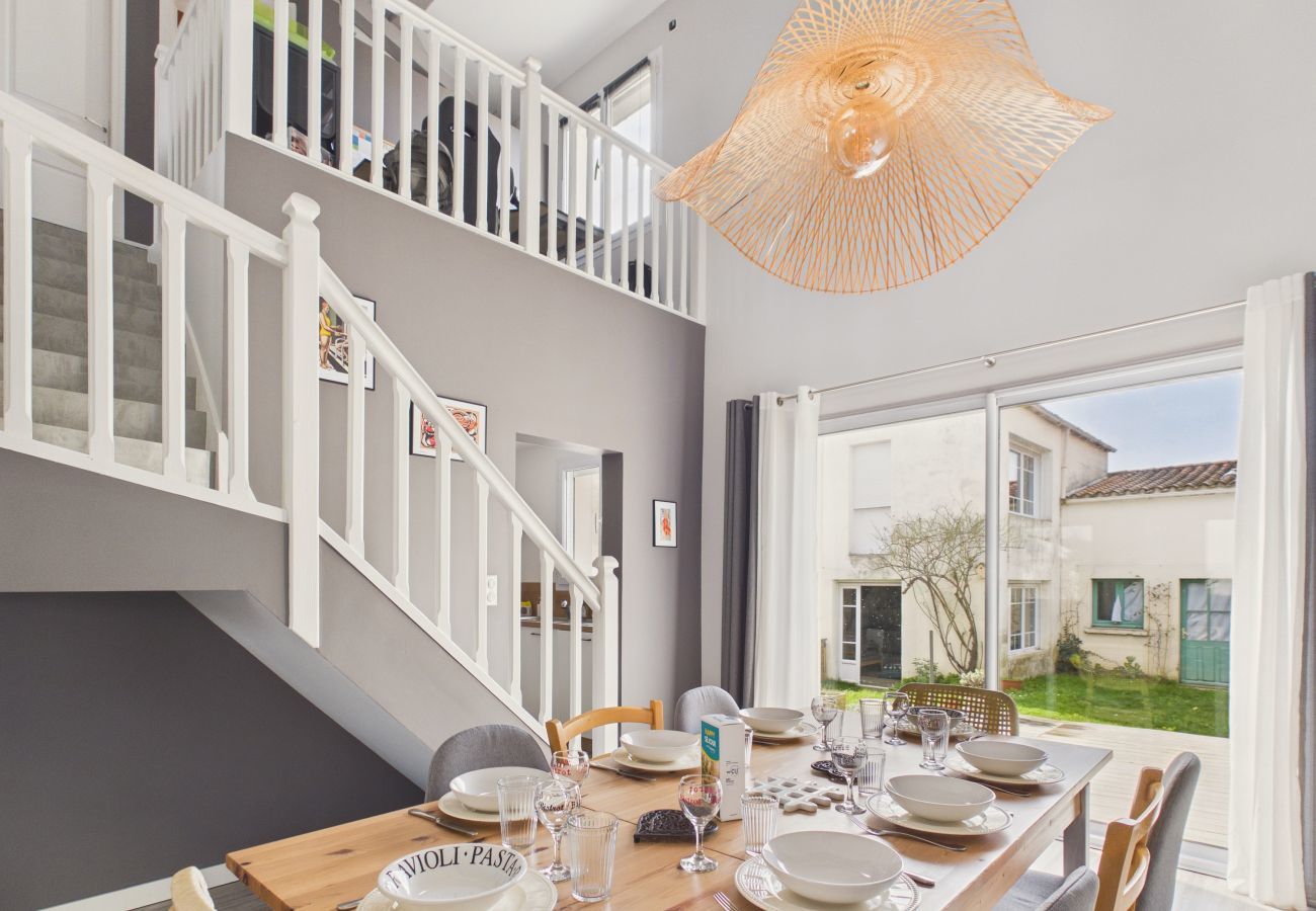 Ferienhaus in Saint-Gilles-Croix-de-Vie - Haus für 8 mit Garten, Stadtzentrum von Saint-Gilles