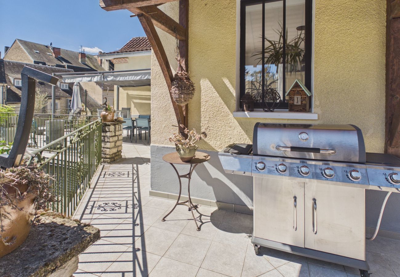 Ferienhaus in Montignac - Haus für 4 mit Terrasse - Stadtzentrum von Montignac