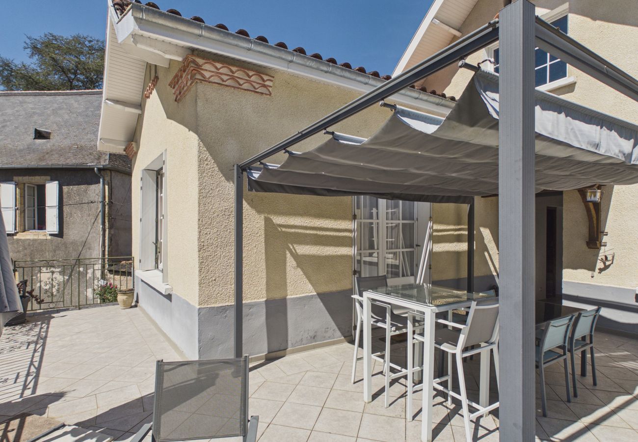 Ferienhaus in Montignac - Haus für 4 mit Terrasse - Stadtzentrum von Montignac