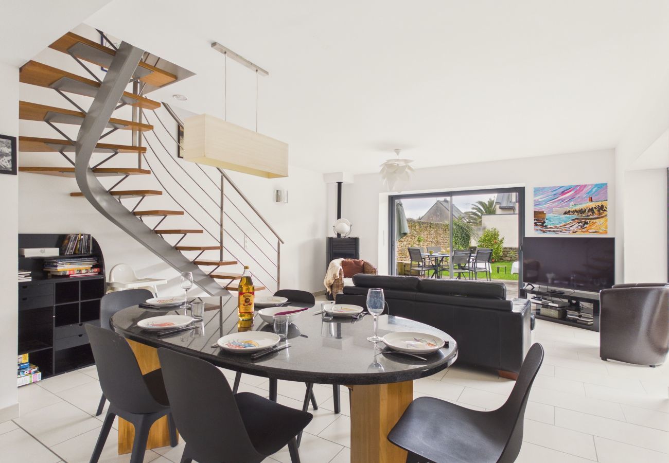 Ferienhaus in Fouesnant - Schönes Haus für 6 mit Garten im Stadtzentrum