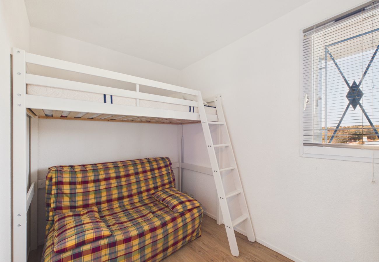 Ferienwohnung in Saint-Hilaire-de-Riez - Meerblick, Strand 300 m, Ferienwohnung für 5