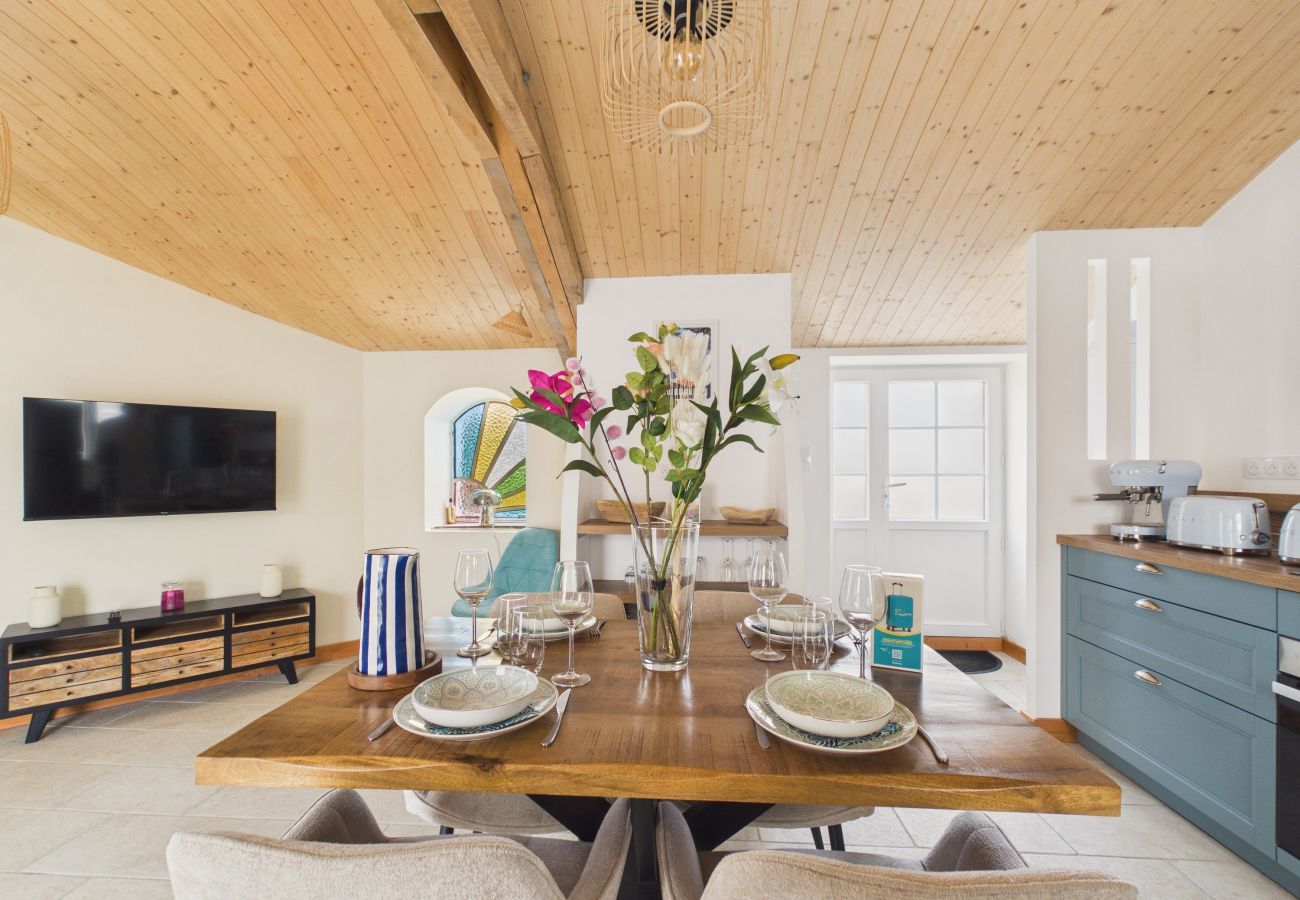 Ferienhaus in L'Epine - Haus für 6 mit Garten - in der Nähe des Zentrums