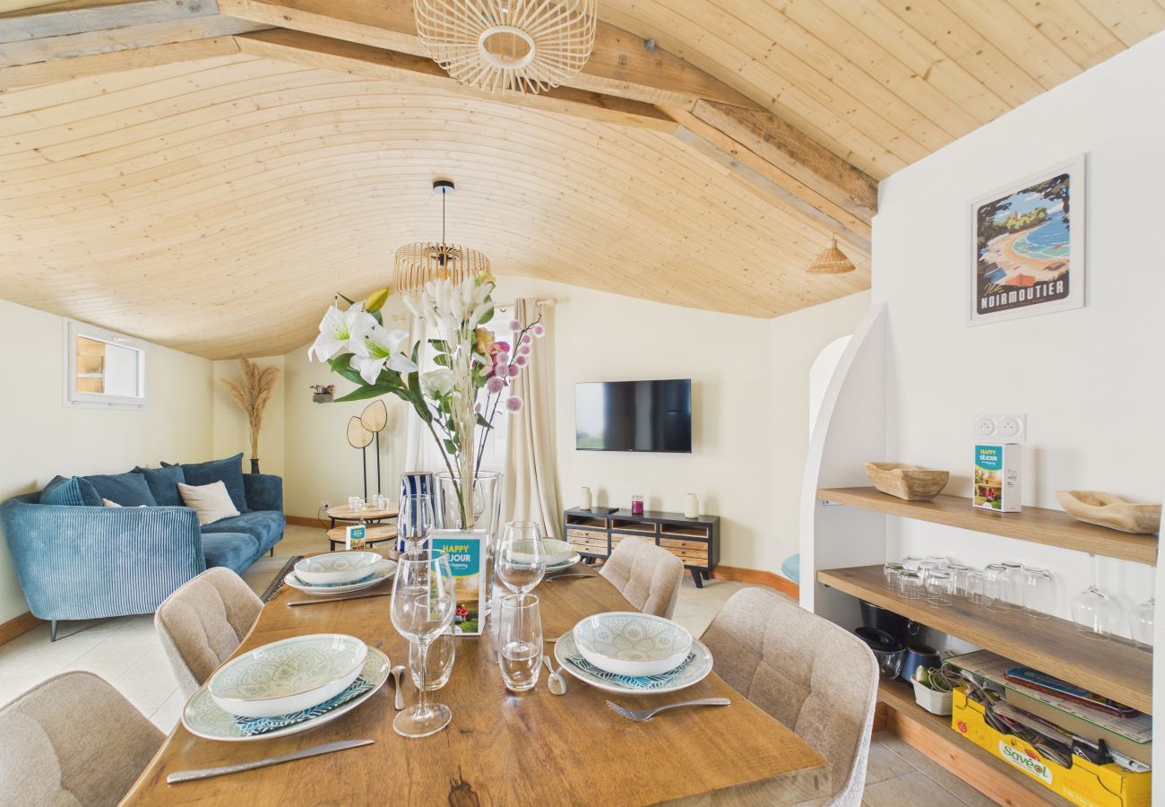 Ferienhaus in L'Epine - Haus für 6 mit Garten - in der Nähe des Zentrums