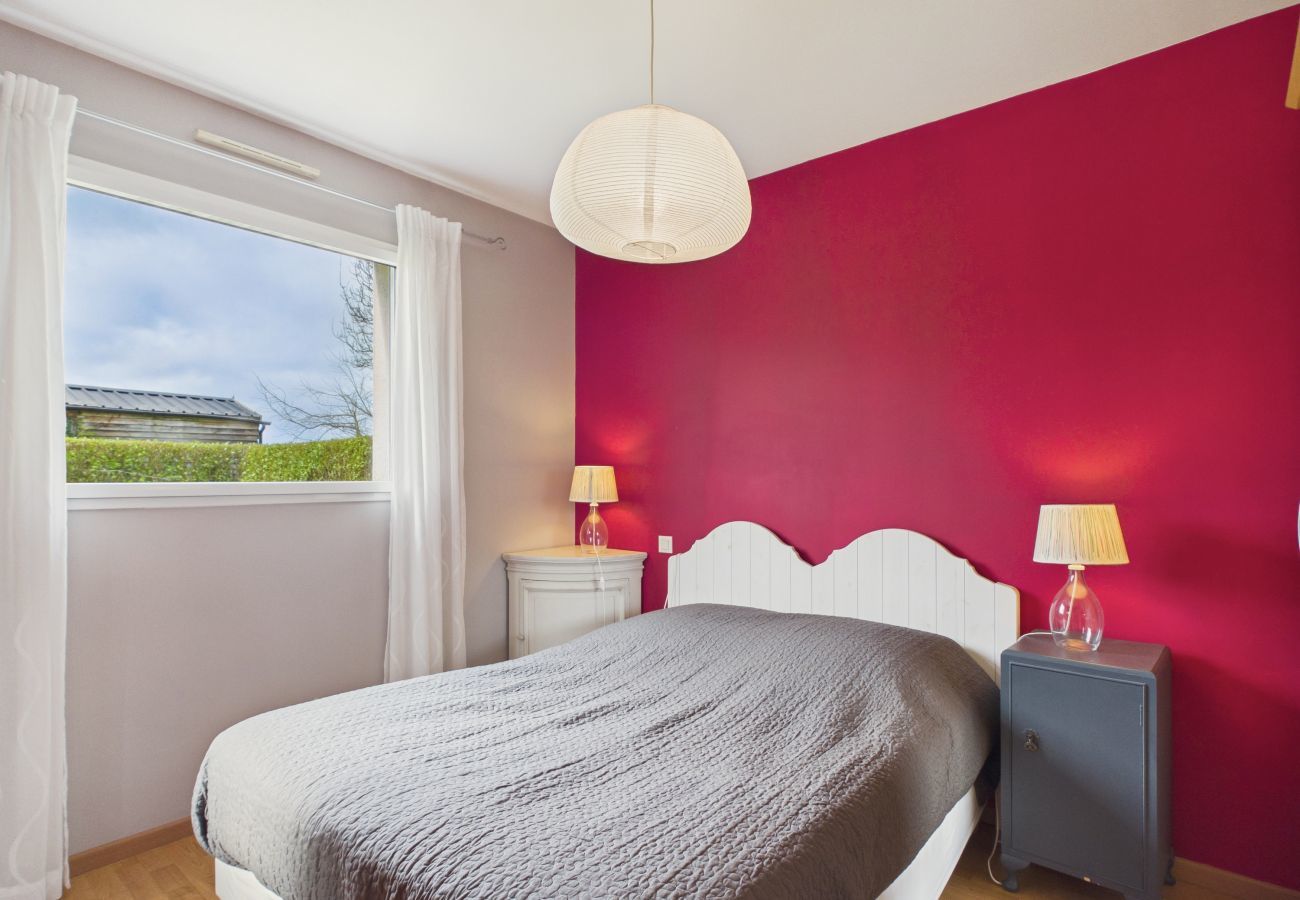 Ferienhaus in Guissény - Strand 200 m entfernt, Haus für 6 mit Garten