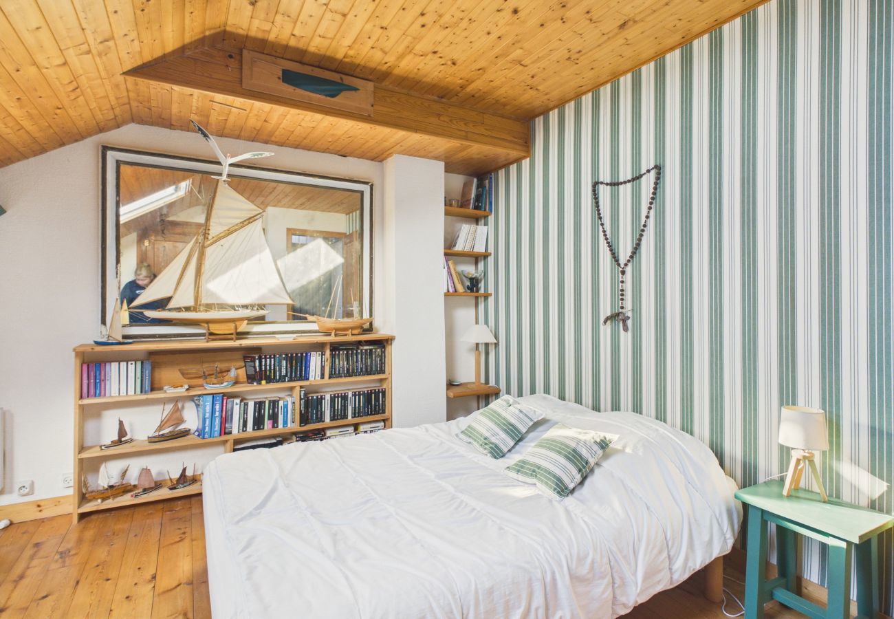 Ferienhaus in Le Croisic - Meerblick - 600m Strand - Haus 10 Personen