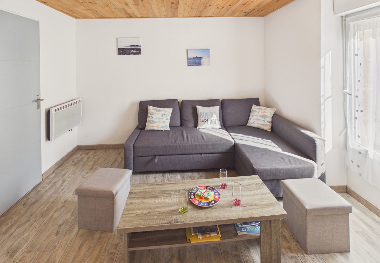 Ferienhaus in Ile Tudy - Haus für 6 Personen in der Nähe von Hafen