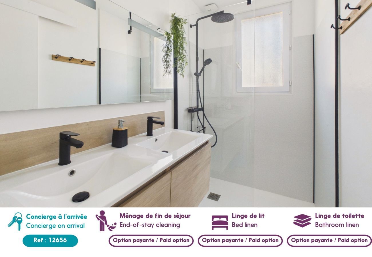 Doppelhaushälfte in Bretignolles-sur-Mer - Garten und Veranda, Strand 500 m, Haus für 4