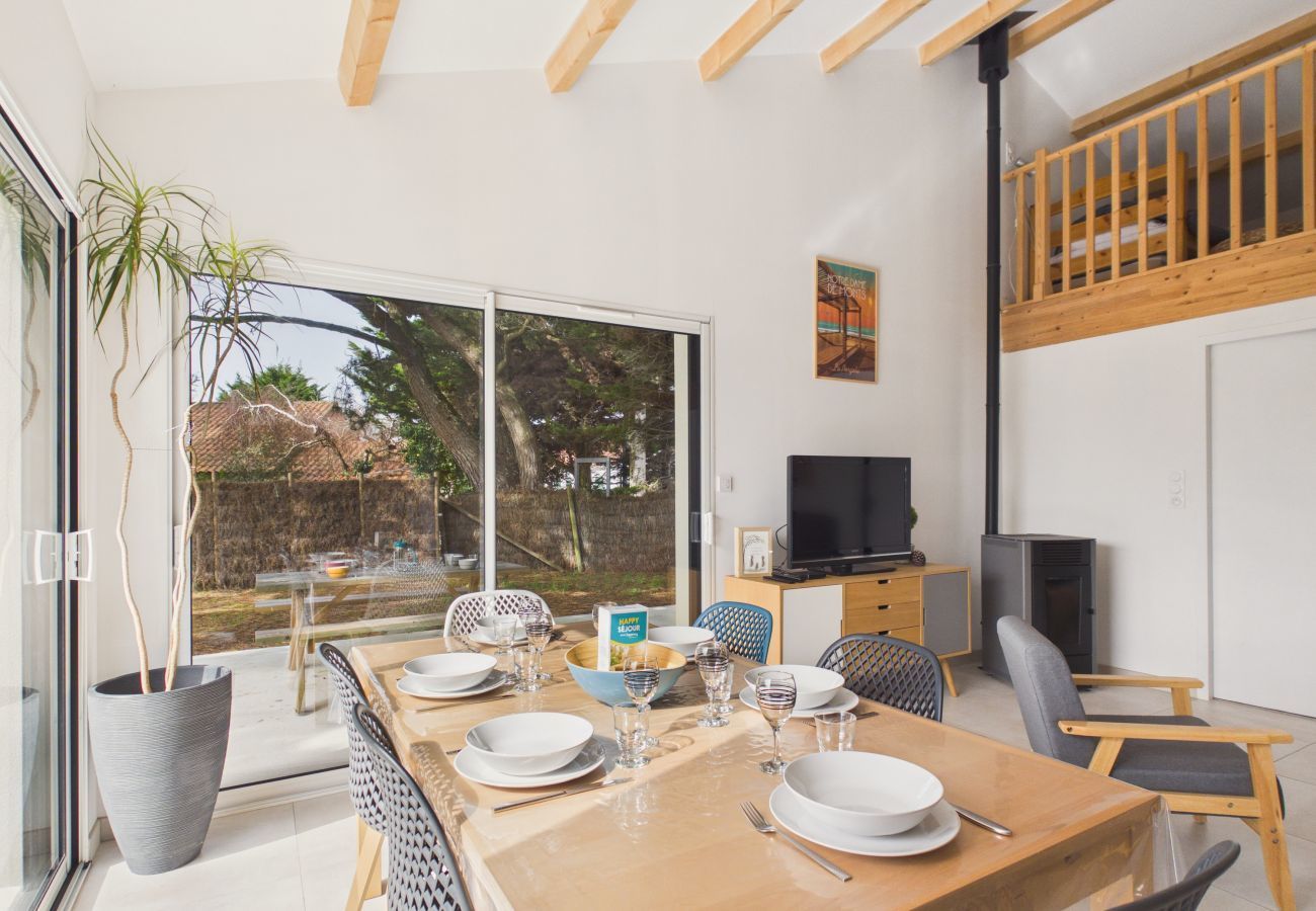 Ferienhaus in Notre-Dame-de-Monts - Haus für 7 mit Garten, Strand in der Nähe