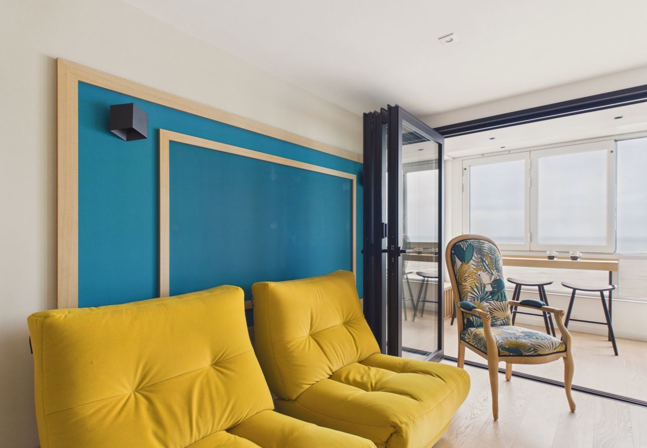 Ferienwohnung in Saint-Hilaire-de-Riez - Atemberaubender Meerblick, Aufenthalt für 2 