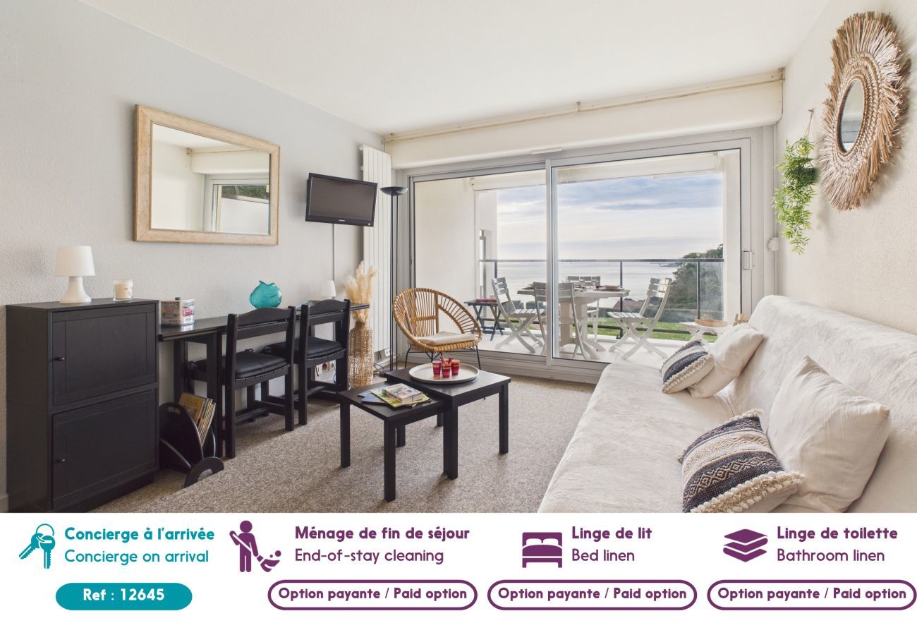 Ferienwohnung in Pornic - Appart. 4 Pers. Vue Mer + Balkon