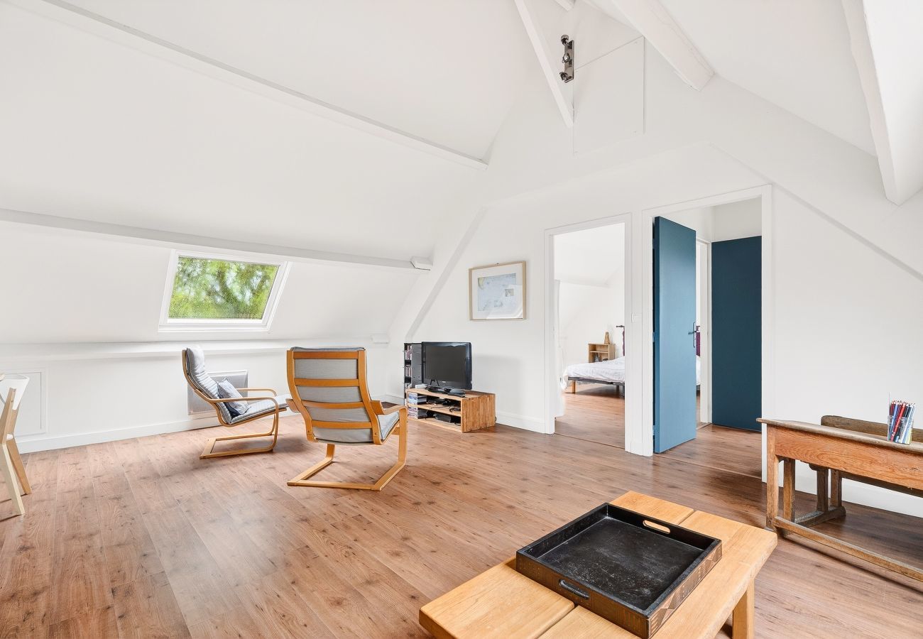 Ferienhaus in Dinard - Haus für 12 mit Garten, 600 m vom Strand entfernt