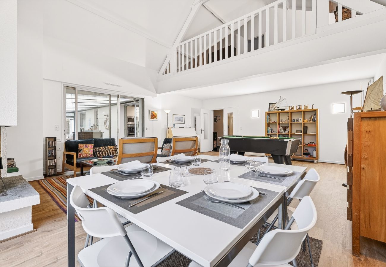 Ferienhaus in Dinard - Haus für 12 mit Garten, 600 m vom Strand entfernt