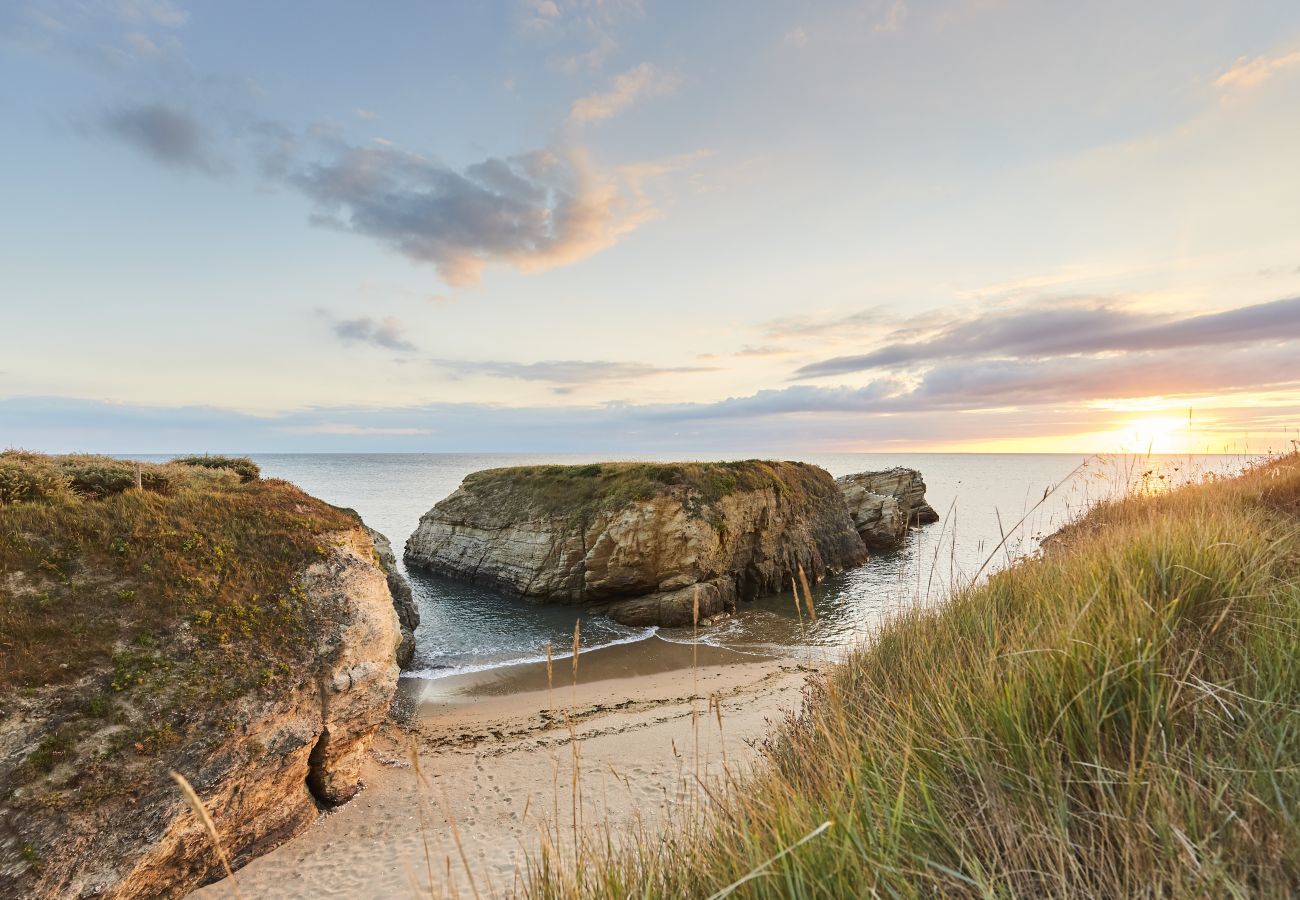 Ferienhaus in Piriac-sur-Mer - Haus 250 m vom Strand, 2 Erw./2 Kinder
