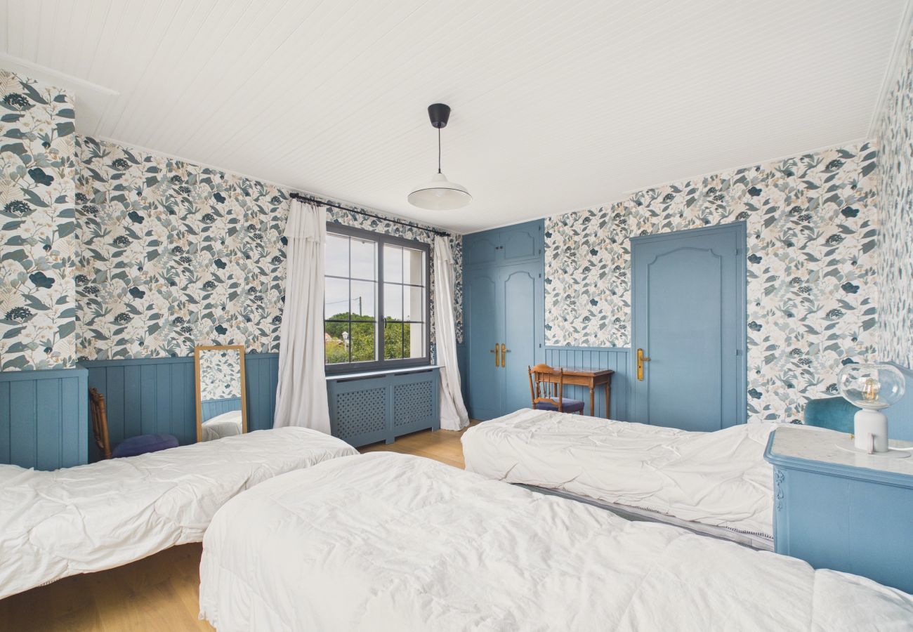 Ferienhaus in L'Epine - Haus für 8, Garten, 700 m vom Strand entfernt