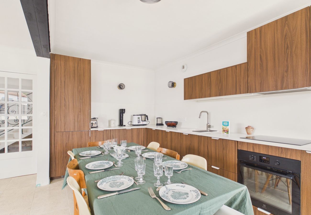 Ferienhaus in L'Epine - Haus für 8, Garten, 700 m vom Strand entfernt