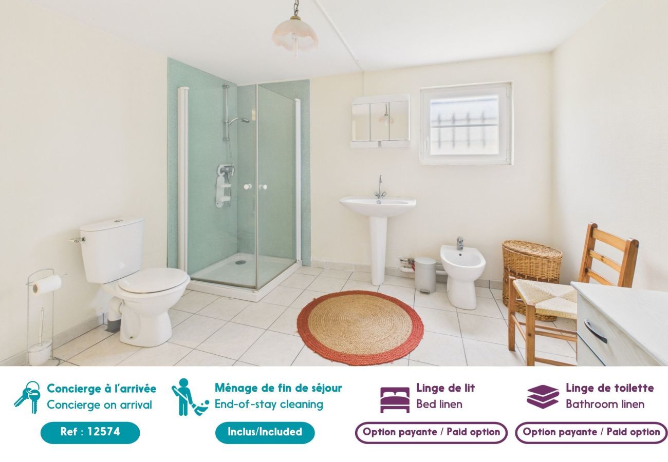 Ferienhaus in La Bernerie-en-Retz - Haus für 6 Pers,, 400 m vom Meer entfernt