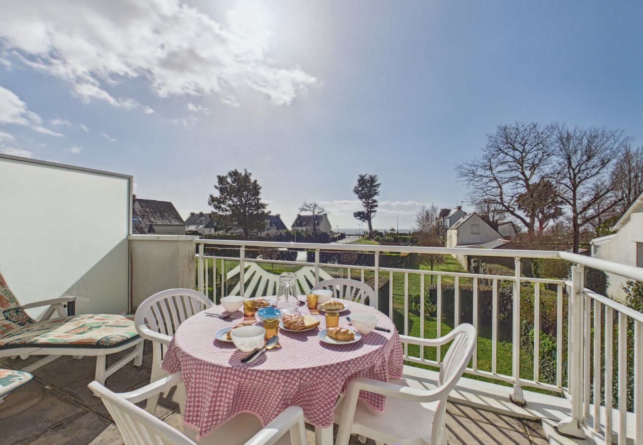 Ferienwohnung in Sarzeau - Wohnung für 4 – Balkon mit Meerblick