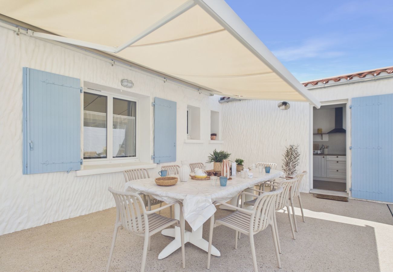 Ferienhaus in Brem-sur-Mer - Haus für 7 mit Garten in Meeresnähe