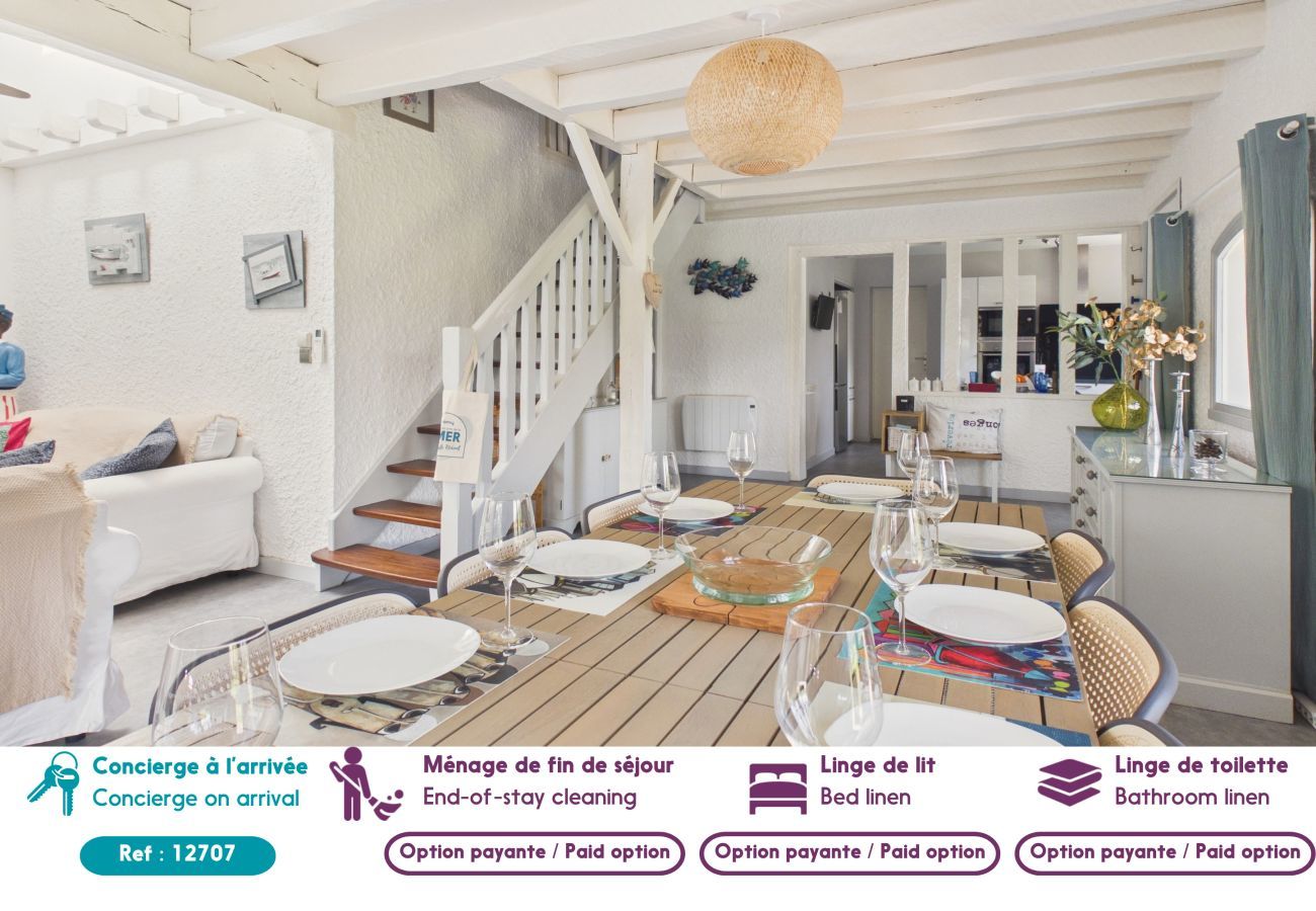 Ferienhaus in Andernos-les-Bains - Schönes Familienhaus mit Garten für 6