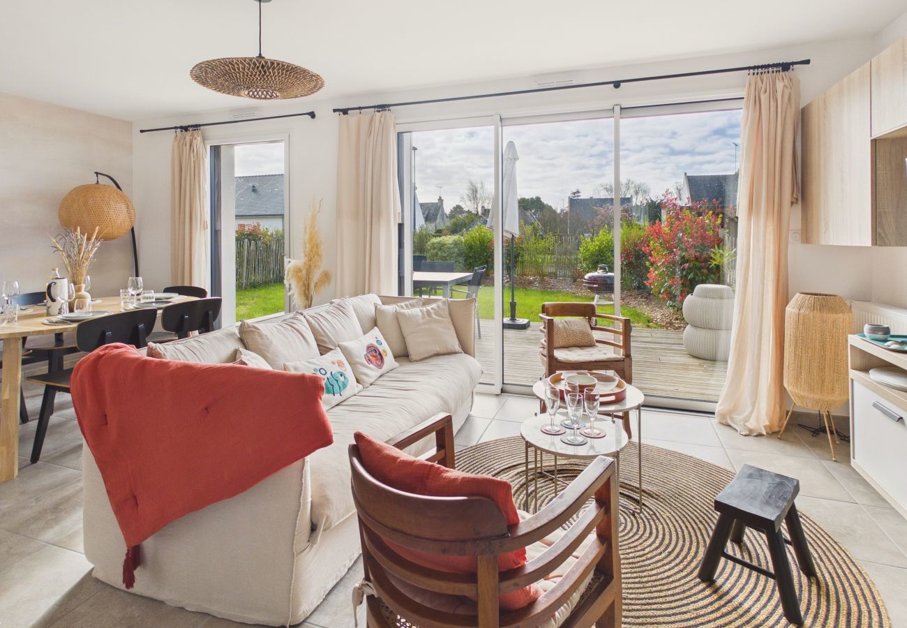 Ferienhaus in Fouesnant - 500 m vom Strand entfernt – Haus für 6 