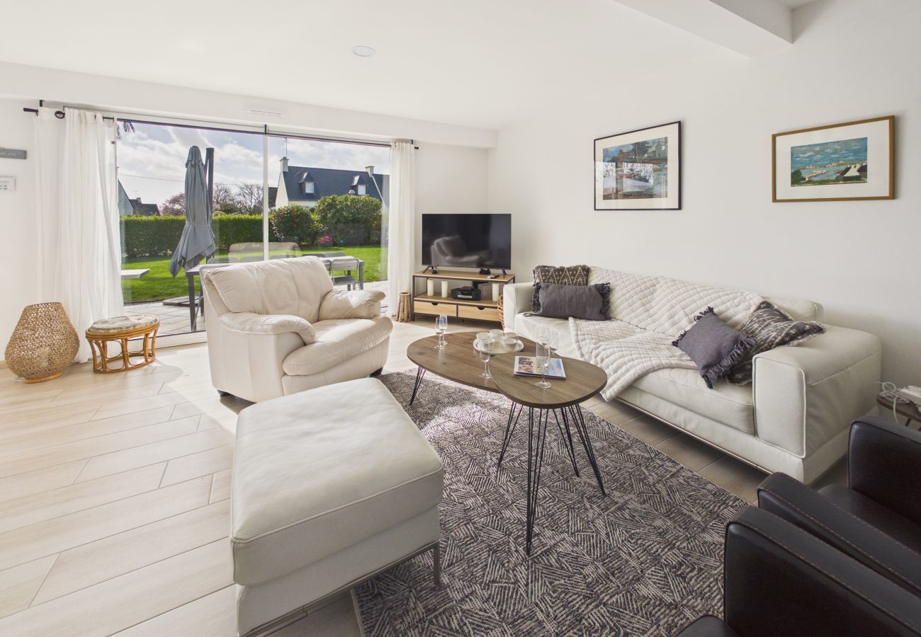 Ferienhaus in La Forêt-Fouesnant - Haus für 6 Erwachsene und 3 Kinder – 900 m Strand 