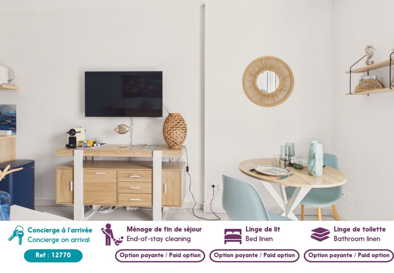 Studio in Ars-en-Ré - Meer 200 m, Gemeinschaftspool, studio für 2