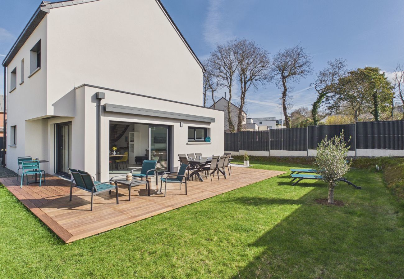 Ferienhaus in Pléneuf-Val-André - Wunderschönes Haus für 8 mit Garten