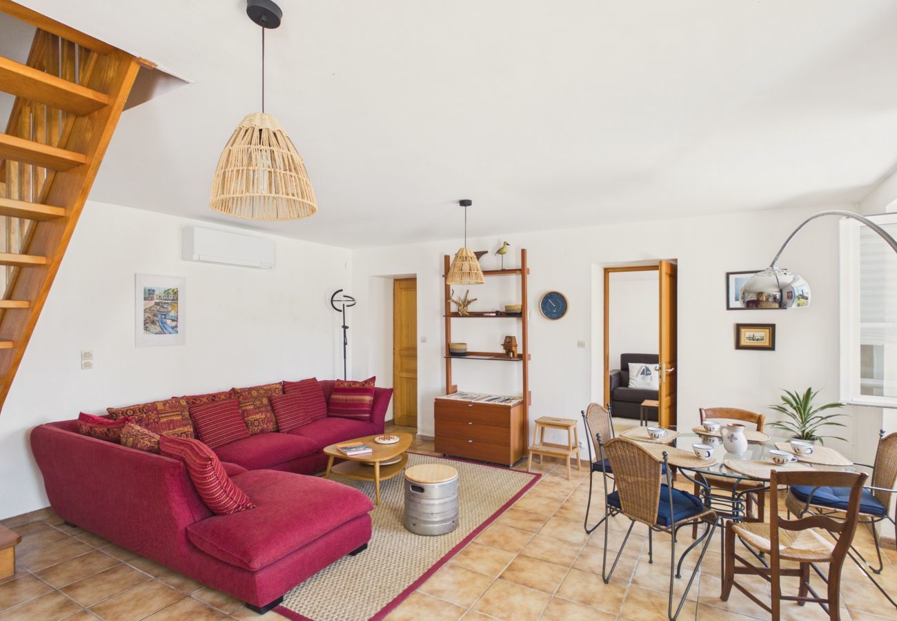 Ferienhaus in Plomeur - Familienhaus für 5, Garten - La Torche