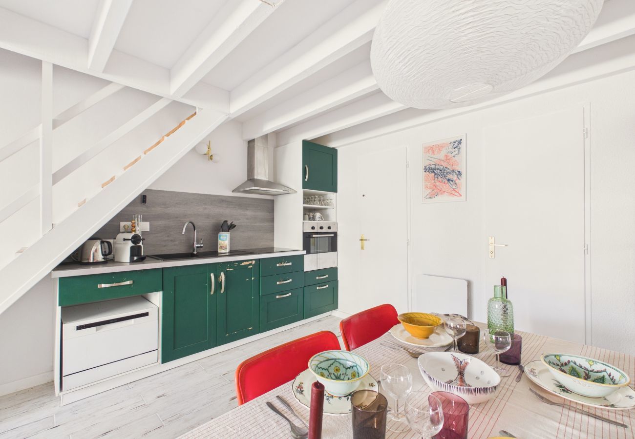 Doppelhaushälfte in Pornic - Haus in der Nähe von Bahnhof und Strand für 4 