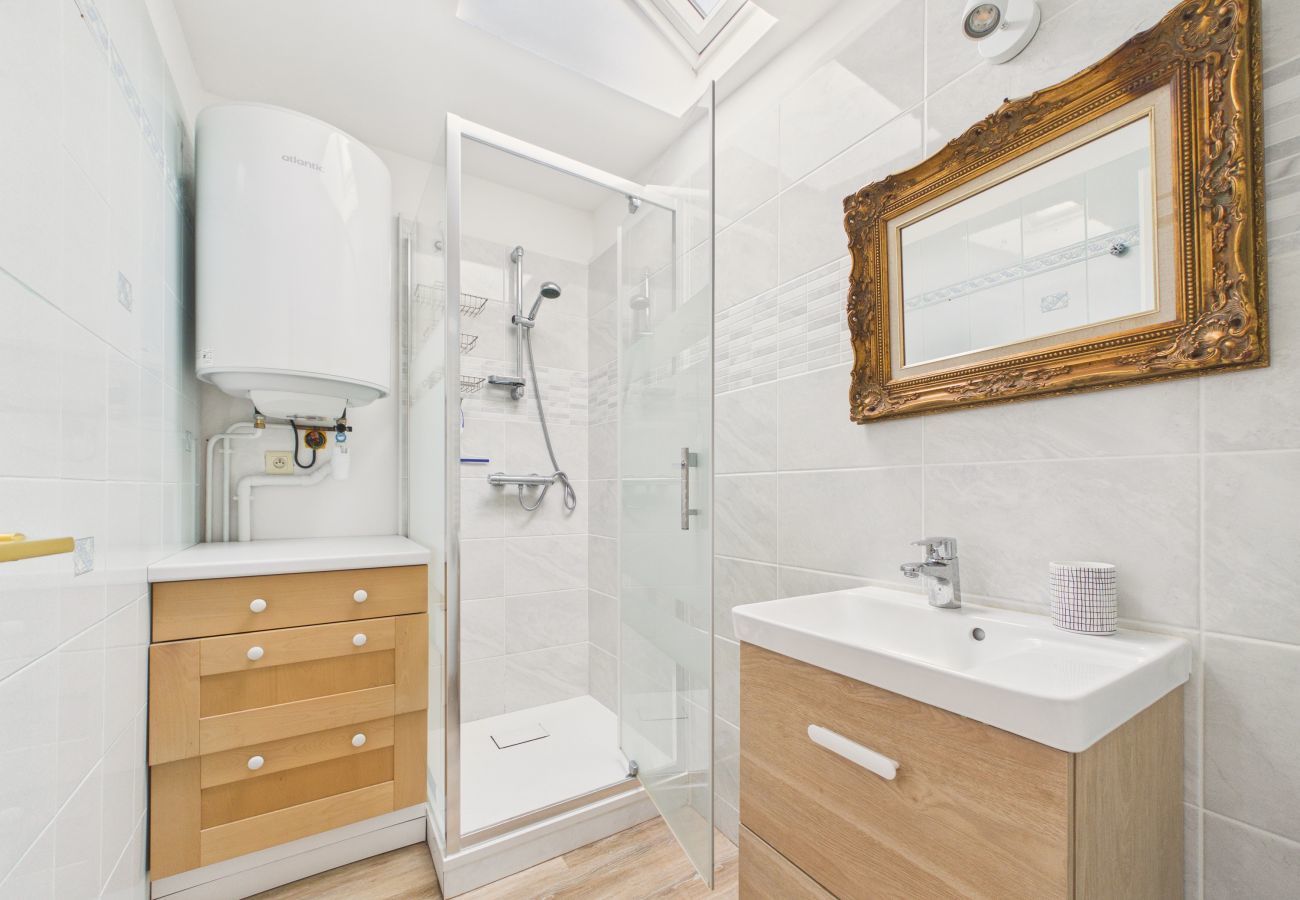 Doppelhaushälfte in Pornic - Haus in der Nähe von Bahnhof und Strand für 4 