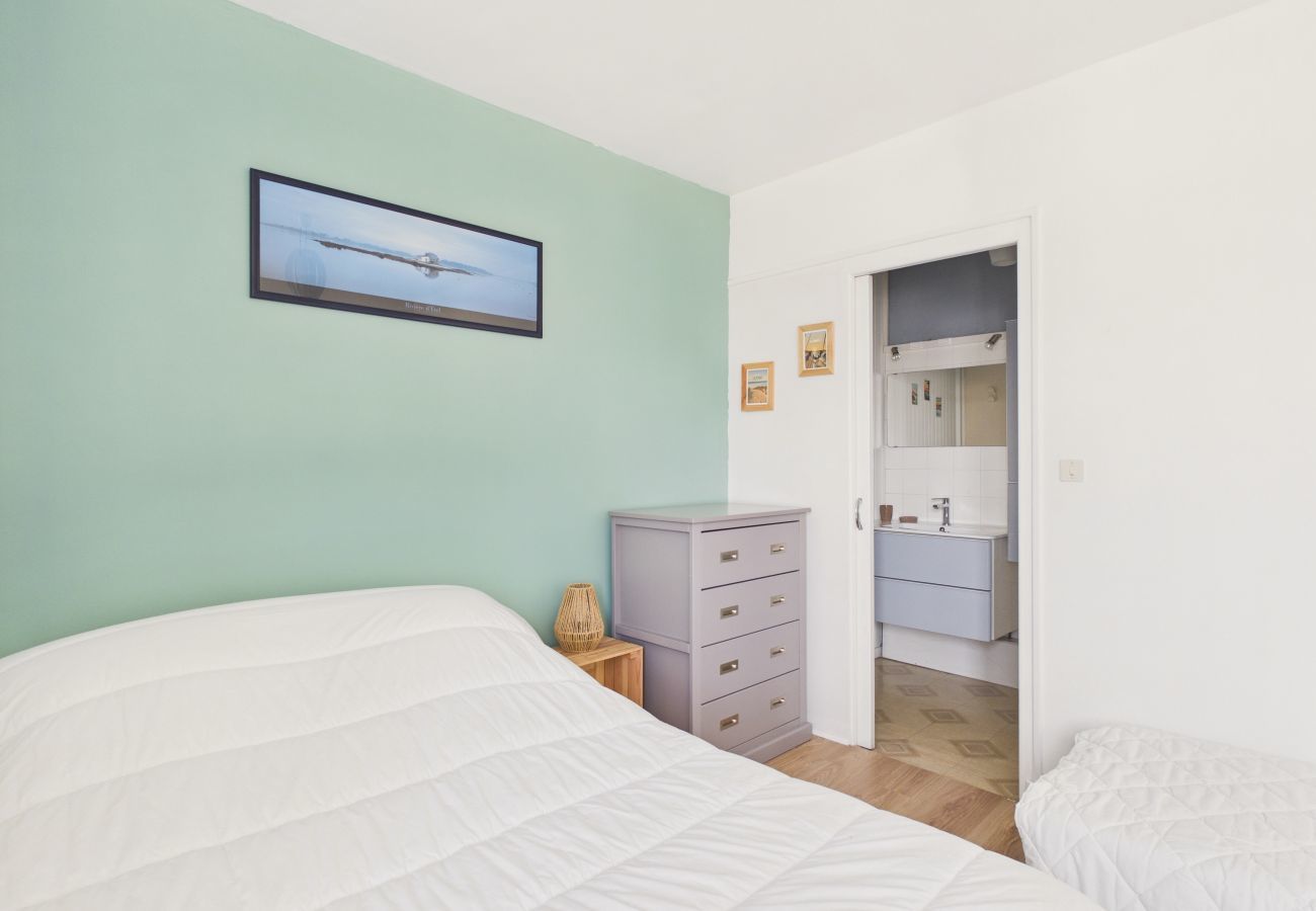 Ferienwohnung in Fouesnant - Apartment mit Meerblick für 3 Personen