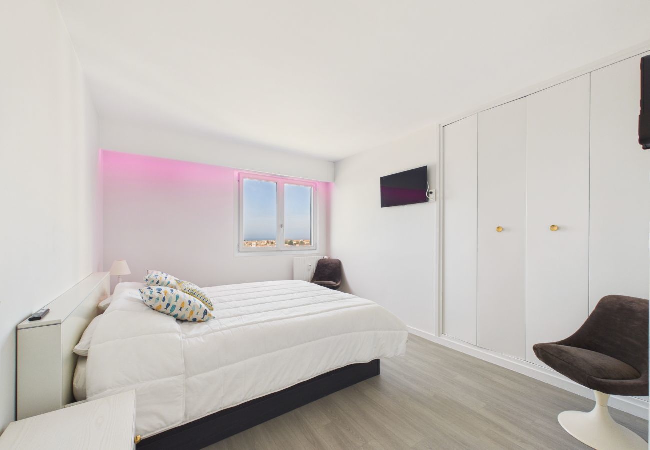 Ferienwohnung in Les Sables-d´Olonne - Wohnung mit herrlichem Meerblick für 4 