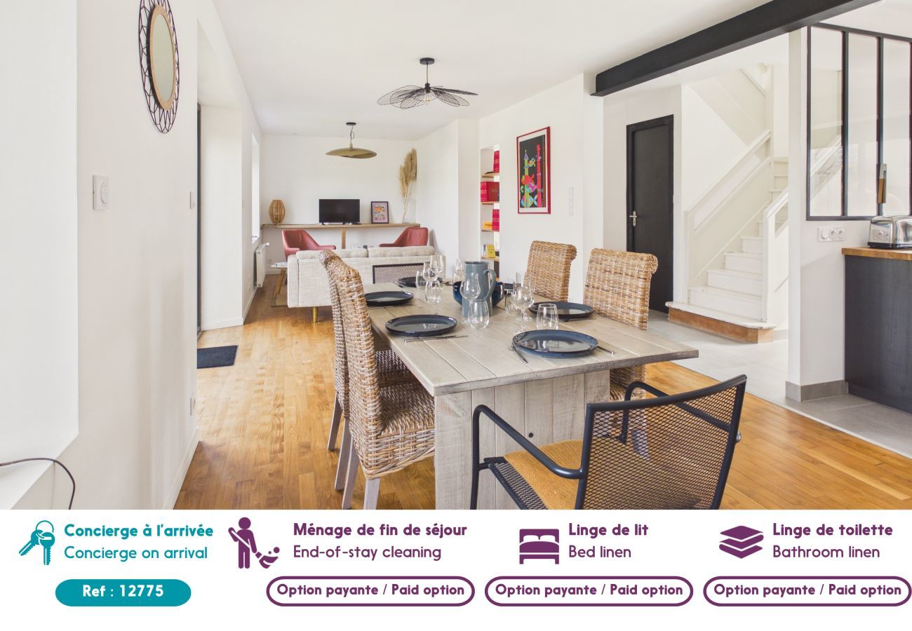 Ferienhaus in Fouesnant - Schönes Haus für 7 mit Garten und Terrasse