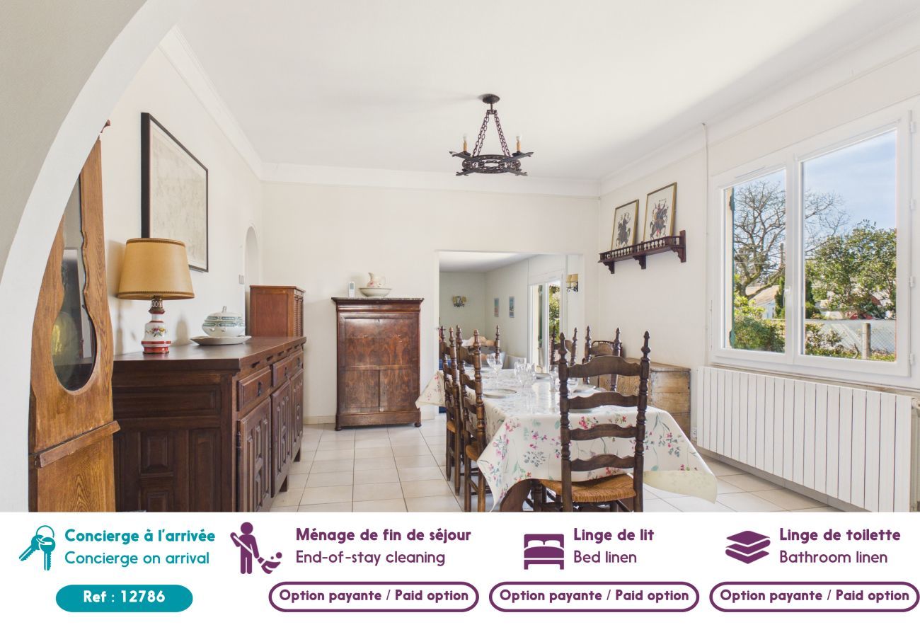 Ferienhaus in Andernos-les-Bains - 300m zum Meer, Familienhaus Betey Viertel