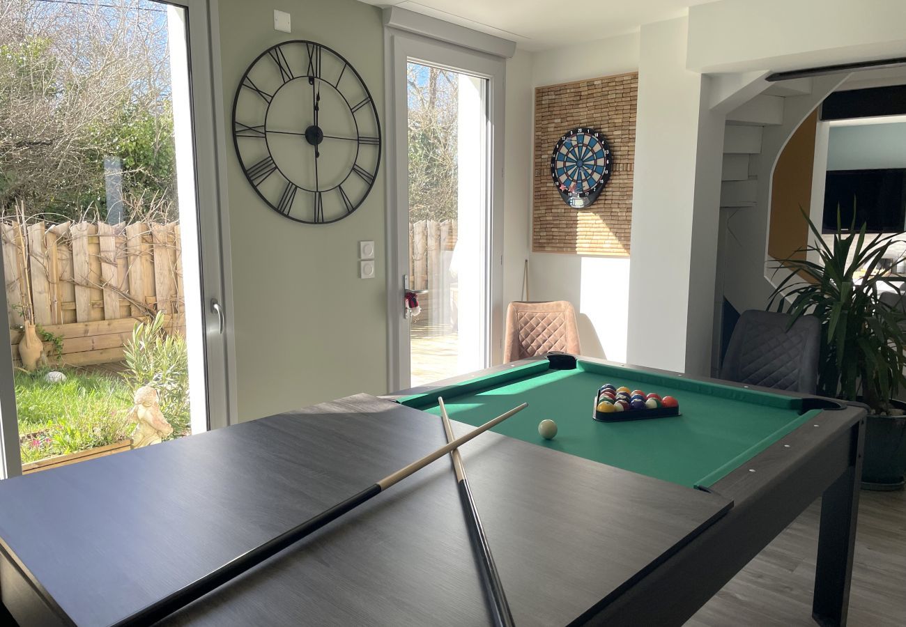 Ferienhaus in La Plaine-sur-Mer - Haus 8 Erwachsene und 2 Kinder, Strand 300 m