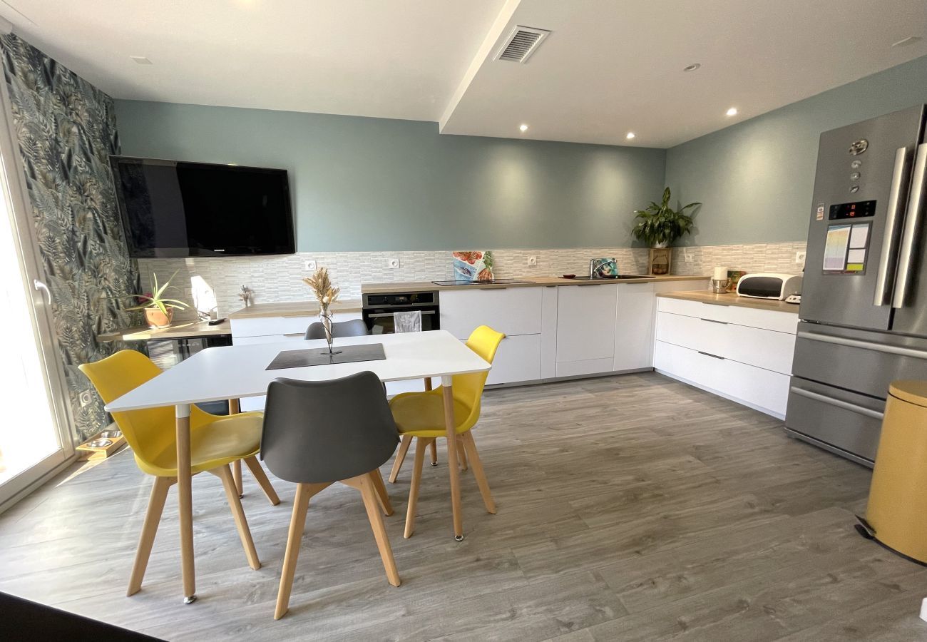 Ferienhaus in La Plaine-sur-Mer - Haus 8 Erwachsene und 2 Kinder, Strand 300 m