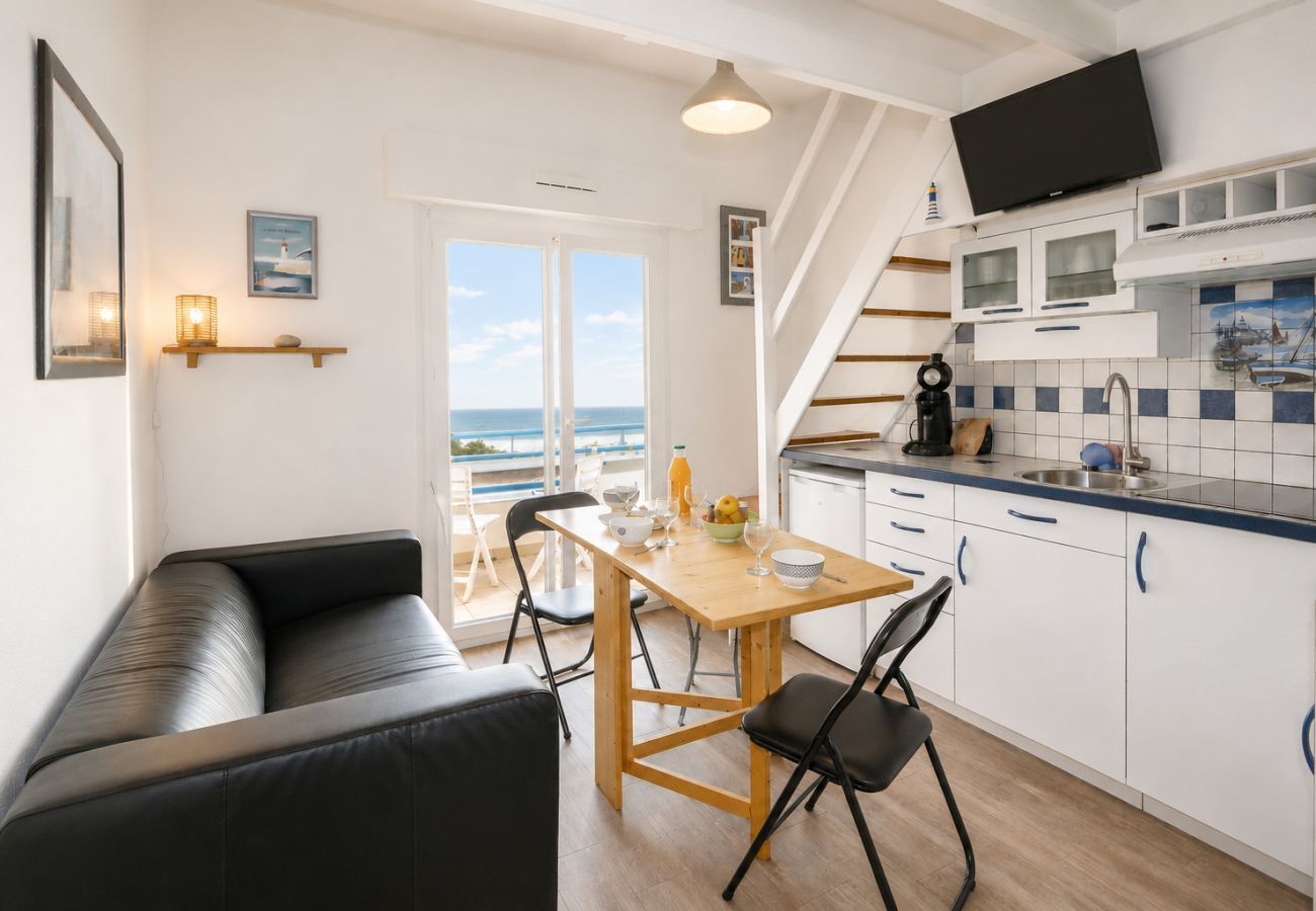 Ferienwohnung in Les Sables-d´Olonne - Wunderschöner Meerblick für 2 Erwachsene / 2 Kinder