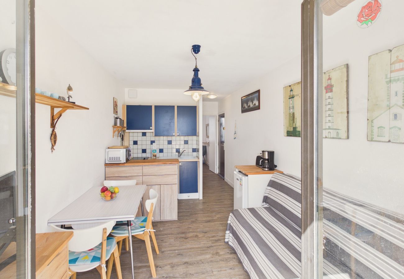 Ferienwohnung in Penmarch - Wohnung mit Meerblick für 2 Personen