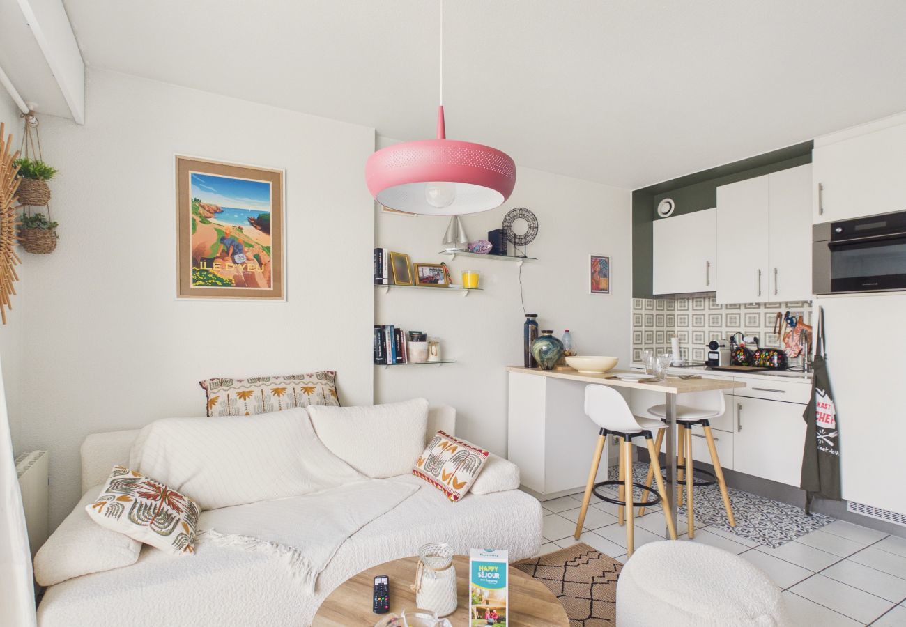Ferienwohnung in Saint-Gilles-Croix-de-Vie - Wunderschöne Ferienwohnung für 2 mit Meerblick