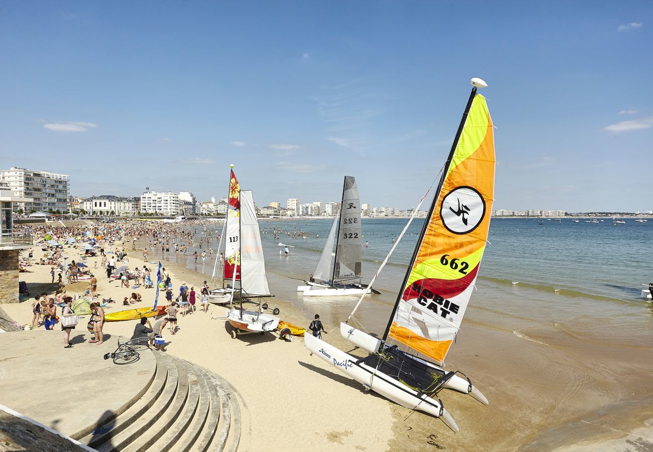 Ferienhaus in Les Sables-d´Olonne - Schönes Haus mit Pool für 8 Personen
