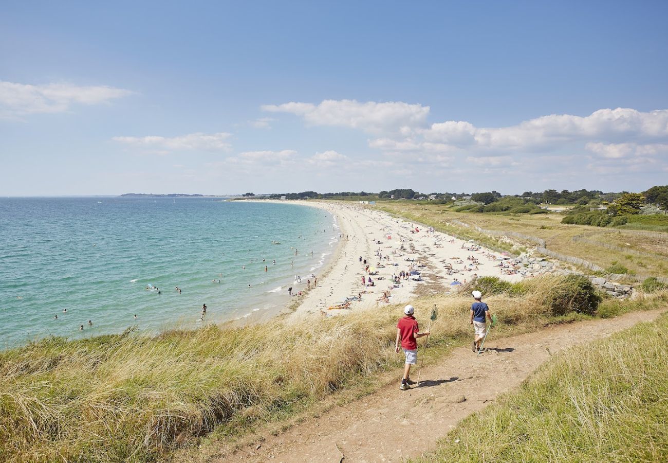 Ferienhaus in Saint-Gildas-de-Rhuys - 600 m vom Strand entfernt – Haus für 4 mit Garten