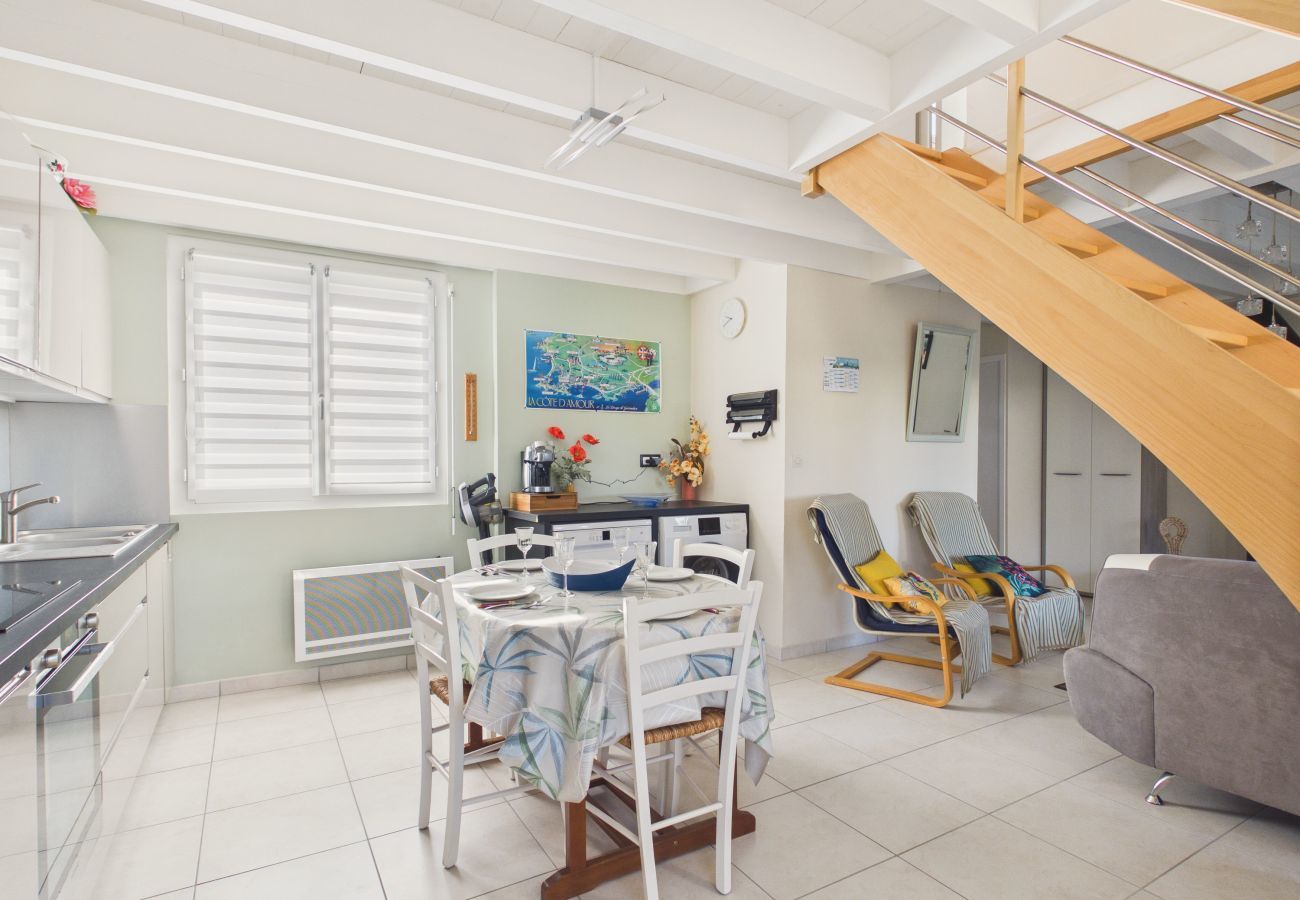 Ferienhaus in Batz-sur-Mer - 400 m vom Strand entfernt, Haus für 6