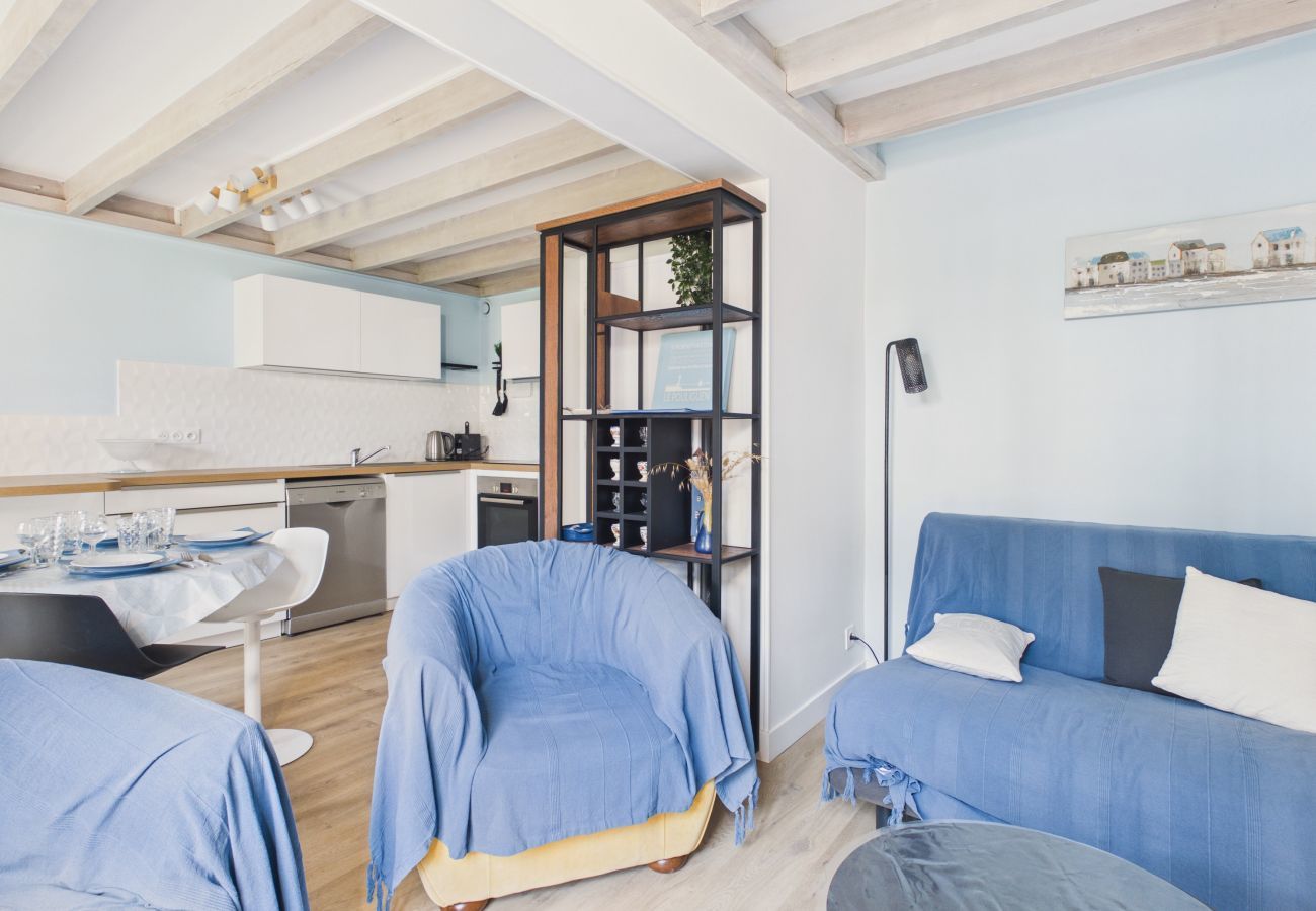 Ferienhaus in Le Pouliguen - Haus mit Garten, 150 m von der Küste entfernt